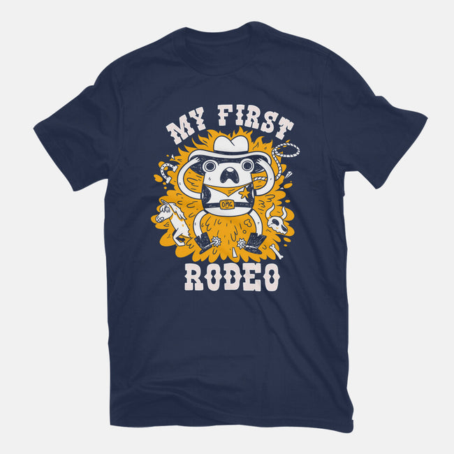 My First Rodeo-Womens-Fitted-Tee-8BitHobo