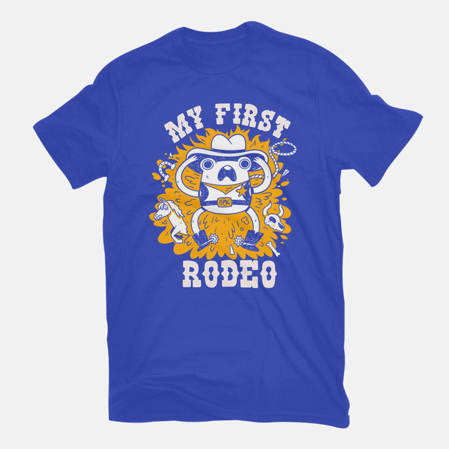 My First Rodeo-Womens-Basic-Tee-8BitHobo