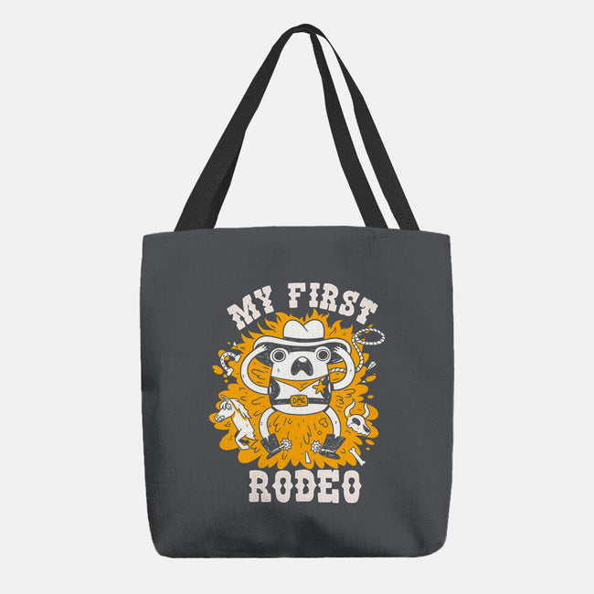 My First Rodeo-None-Basic Tote-Bag-8BitHobo