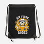 My First Rodeo-None-Drawstring-Bag-8BitHobo