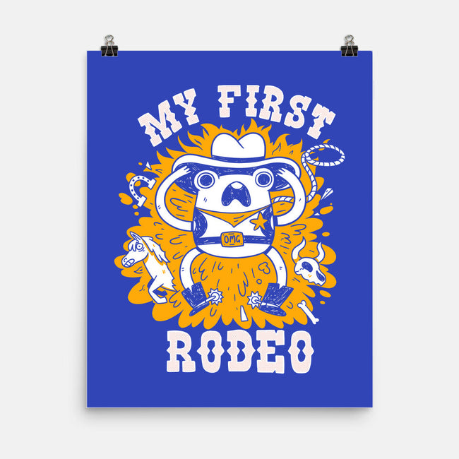 My First Rodeo-None-Matte-Poster-8BitHobo