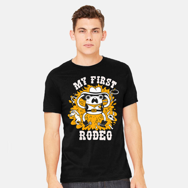 My First Rodeo-Mens-Heavyweight-Tee-8BitHobo