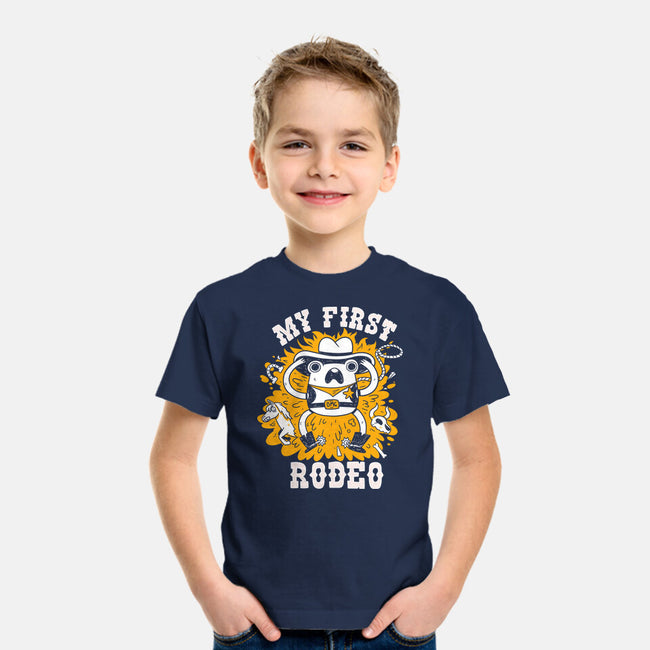 My First Rodeo-Youth-Basic-Tee-8BitHobo