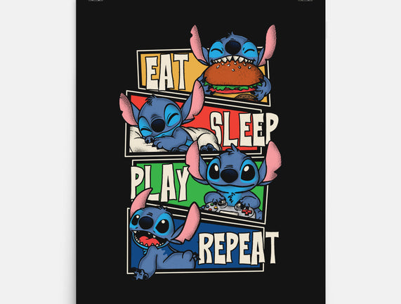 Stitch's Routine