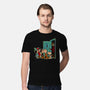 Treats Or Nightmares-Mens-Premium-Tee-Diego Gurgell