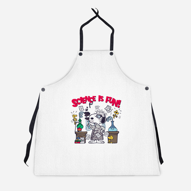 Science Is Fun-Unisex-Kitchen-Apron-Arinesart