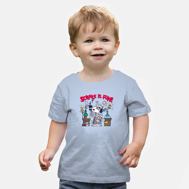 Science Is Fun-Baby-Basic-Tee-Arinesart