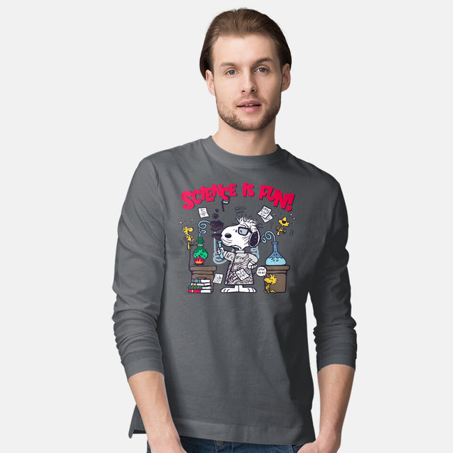 Science Is Fun-Mens-Long Sleeved-Tee-Arinesart