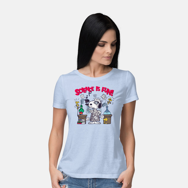 Science Is Fun-Womens-Basic-Tee-Arinesart