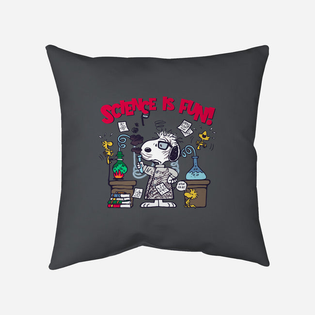 Science Is Fun-None-Removable Cover w Insert-Throw Pillow-Arinesart