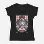 Trooper Samurai-Womens-V-Neck-Tee-Arinesart