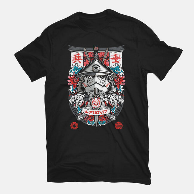 Trooper Samurai-Unisex-Basic-Tee-Arinesart