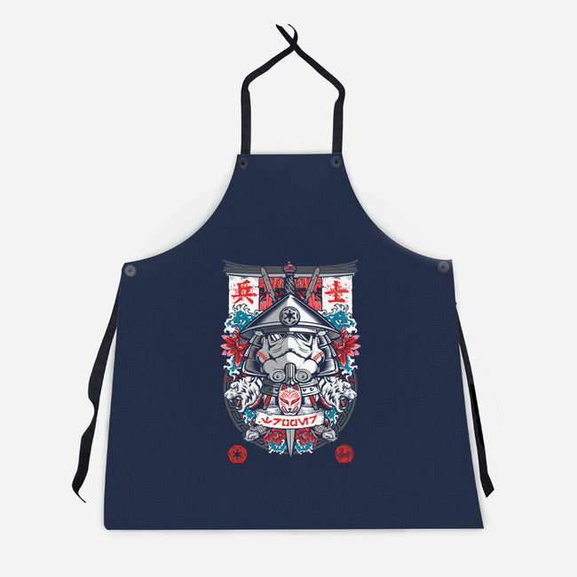 Trooper Samurai-Unisex-Kitchen-Apron-Arinesart