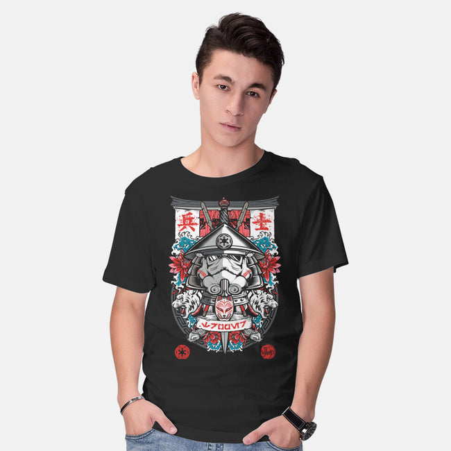 Trooper Samurai-Mens-Basic-Tee-Arinesart