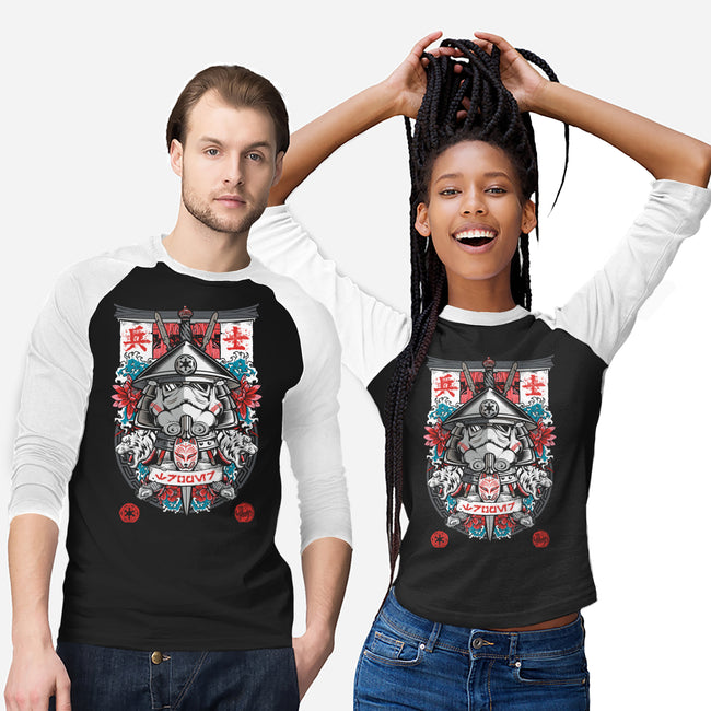 Trooper Samurai-Unisex-Baseball-Tee-Arinesart