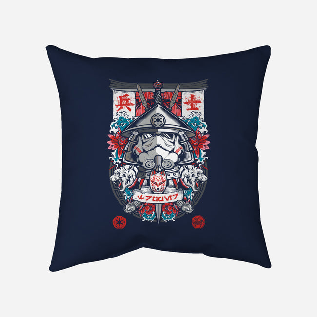 Trooper Samurai-None-Removable Cover w Insert-Throw Pillow-Arinesart