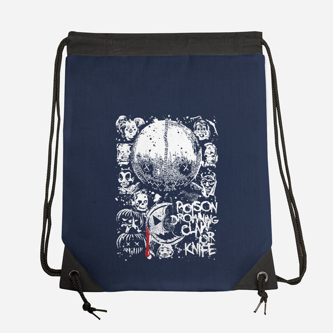 Claw Or Knife-None-Drawstring-Bag-Arinesart