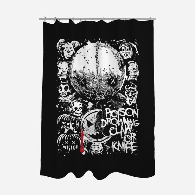 Claw Or Knife-None-Polyester-Shower Curtain-Arinesart