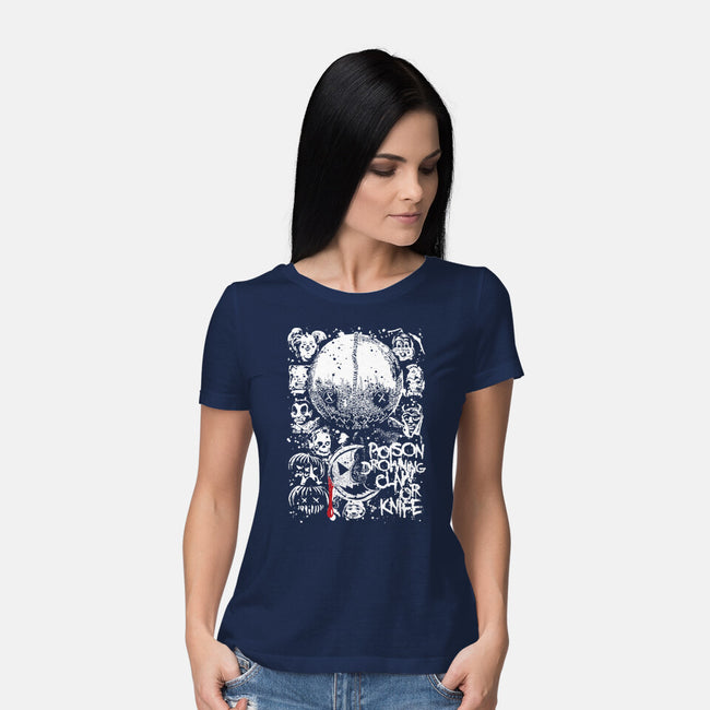 Claw Or Knife-Womens-Basic-Tee-Arinesart