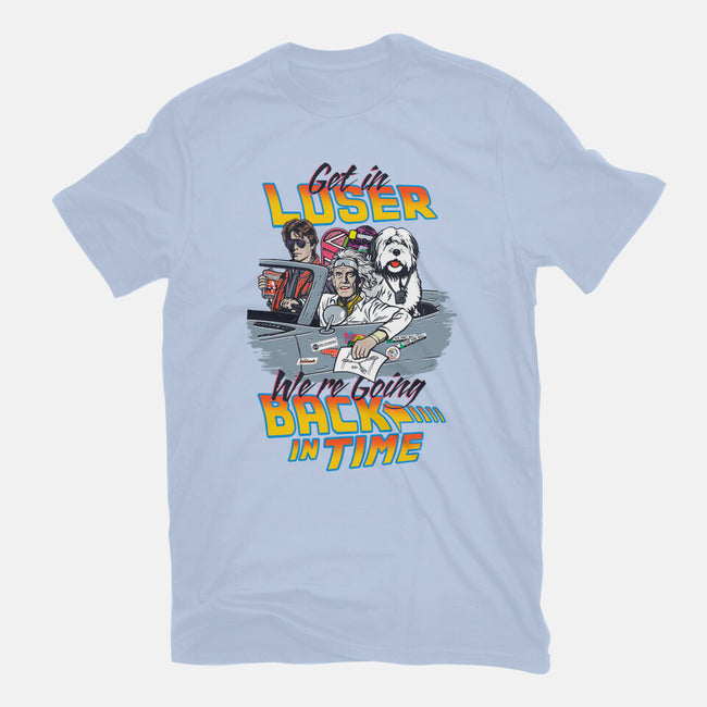 We're Going Back In Time-Mens-Heavyweight-Tee-Arinesart