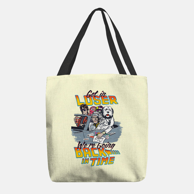 We're Going Back In Time-None-Basic Tote-Bag-Arinesart