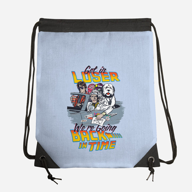 We're Going Back In Time-None-Drawstring-Bag-Arinesart