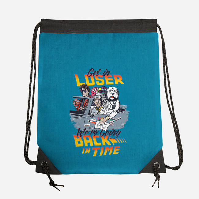 We're Going Back In Time-None-Drawstring-Bag-Arinesart