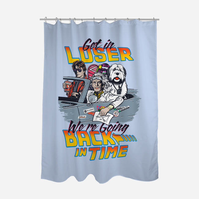 We're Going Back In Time-None-Polyester-Shower Curtain-Arinesart