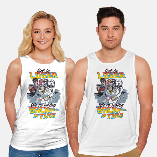 We're Going Back In Time-Unisex-Basic-Tank-Arinesart