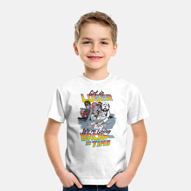 We're Going Back In Time-Youth-Basic-Tee-Arinesart