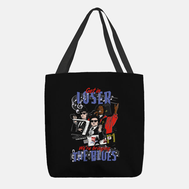 Bringing The Blues-None-Basic Tote-Bag-Arinesart