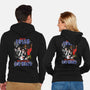 Bringing The Blues-Unisex-Zip-Up-Sweatshirt-Arinesart