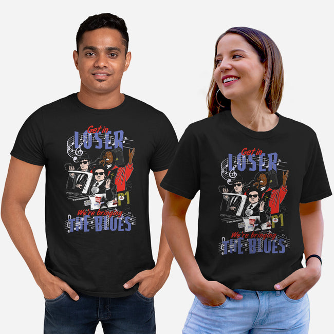 Bringing The Blues-Unisex-Basic-Tee-Arinesart