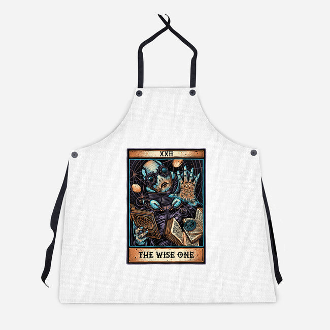 The Wise One-Unisex-Kitchen-Apron-glitchygorilla