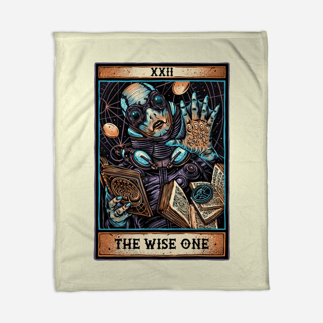 The Wise One-None-Fleece-Blanket-glitchygorilla