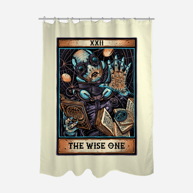 The Wise One-None-Polyester-Shower Curtain-glitchygorilla