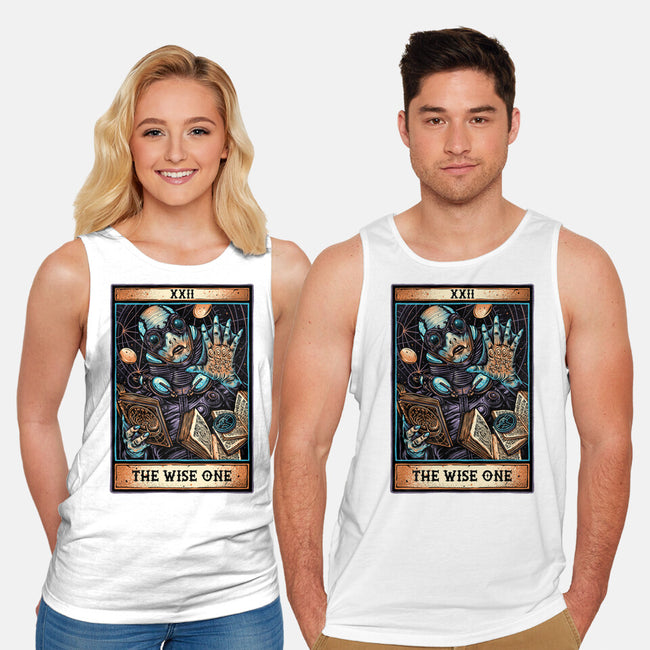 The Wise One-Unisex-Basic-Tank-glitchygorilla