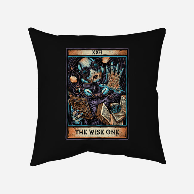 The Wise One-None-Removable Cover w Insert-Throw Pillow-glitchygorilla