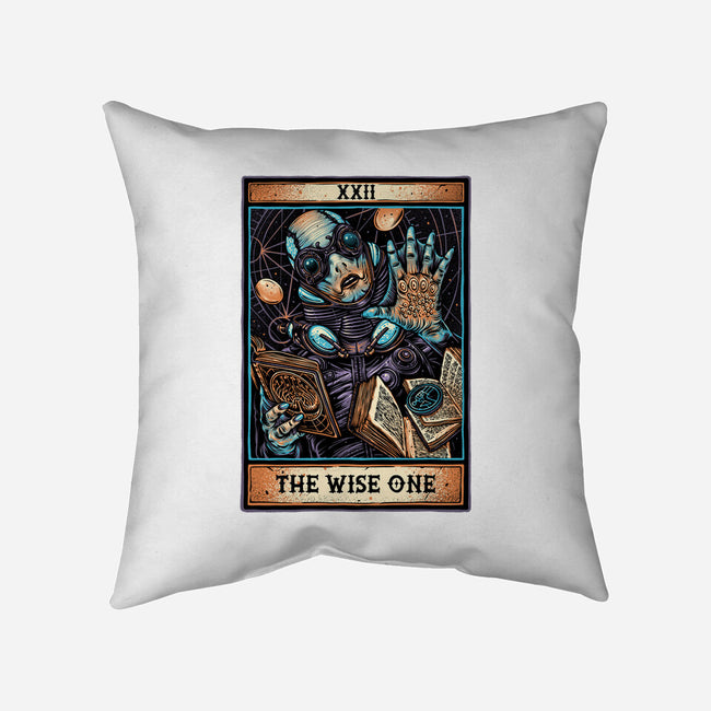 The Wise One-None-Removable Cover w Insert-Throw Pillow-glitchygorilla