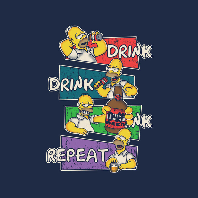 Drink And Repeat-None-Glossy-Sticker-turborat14