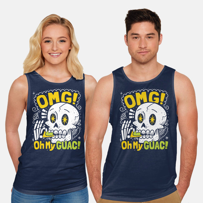 Oh My Guac-Unisex-Basic-Tank-Aarons Art Room