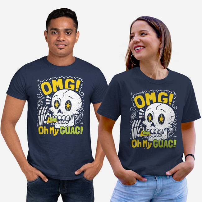 Oh My Guac-Unisex-Basic-Tee-Aarons Art Room