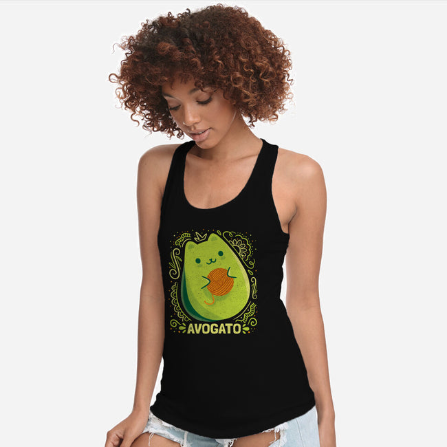 Avogato-Womens-Racerback-Tank-Aarons Art Room