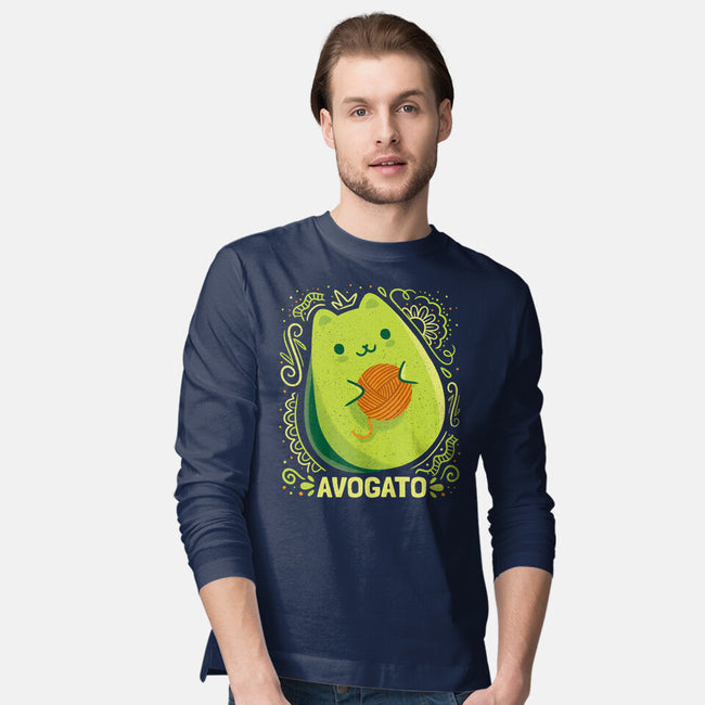 Avogato-Mens-Long Sleeved-Tee-Aarons Art Room