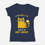 It Is Not Great-Womens-V-Neck-Tee-kg07