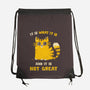 It Is Not Great-None-Drawstring-Bag-kg07