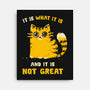 It Is Not Great-None-Stretched-Canvas-kg07