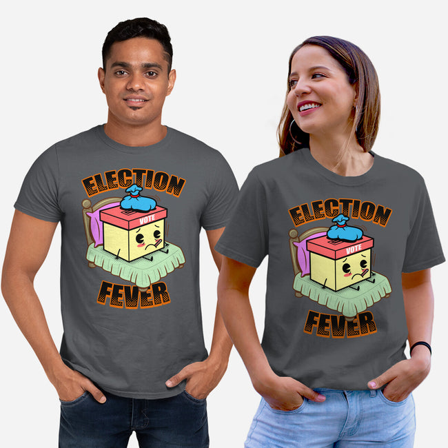 Election Fever-Unisex-Basic-Tee-Boggs Nicolas