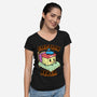 Election Fever-Womens-V-Neck-Tee-Boggs Nicolas