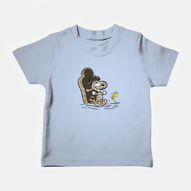 Mummy Dog-Baby-Basic-Tee-nickzzarto